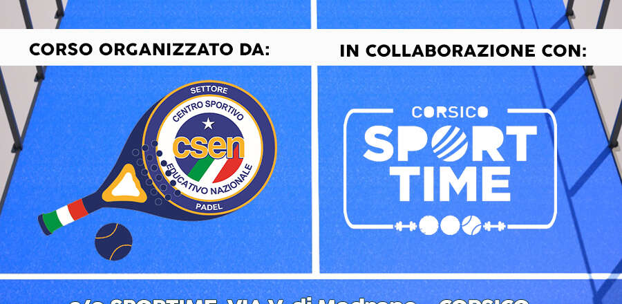 11-12 Maggio CORSO ISTRUTTORI 2 LIVELLO Milano – Sport Time Corsico